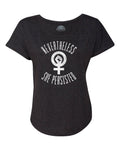 Women's Nevertheless She Persisted Scoop Neck T-Shirt