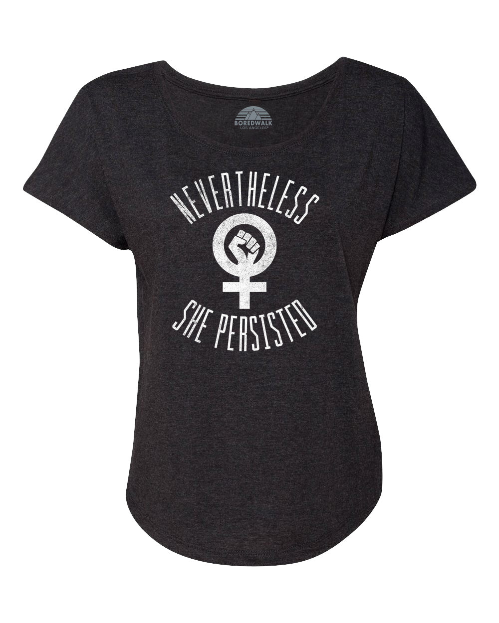 Women's Nevertheless She Persisted Scoop Neck T-Shirt