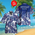 New York Giants Short Sleeve Button Up Tropical Hawaiian Shirt VER018