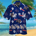 New York Giants Short Sleeve Button Up Tropical Hawaiian Shirt VER027