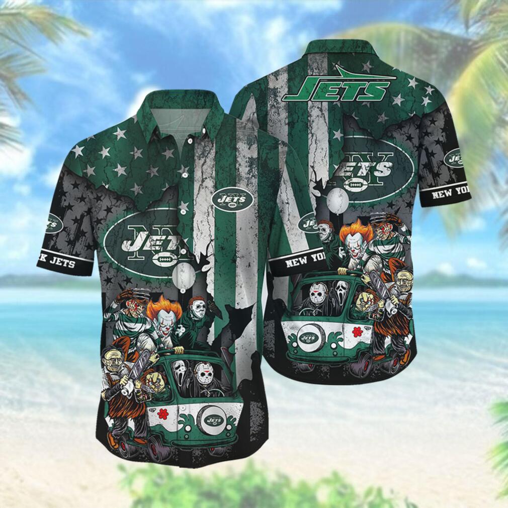 New York Jets Team Design Hawaiian Shirt Unique