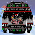 Nightmare It’s The Most Wonderful Time Of The Year Knitted Ugly Christmas Sweater