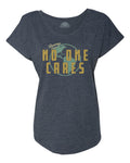 Women's Greetings From No One Cares Scoop Neck T-Shirt