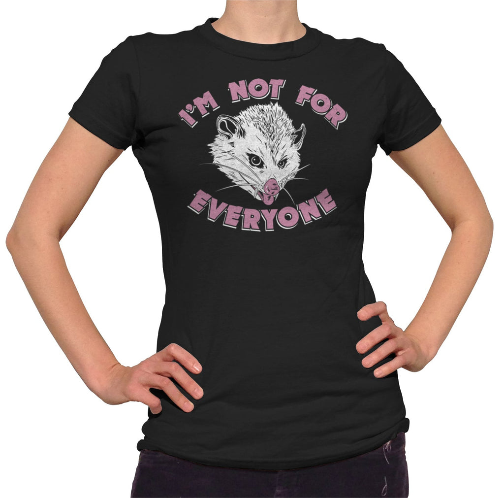 Women's I'm Not For Everyone Opossum T-Shirt