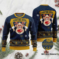 Notre Dame Fighting Irish Funny Ugly Christmas Sweater Holiday Xmas Party Men Women Plus Size