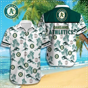 Oakland Athletics Island Breeze Hawaiian Shirt