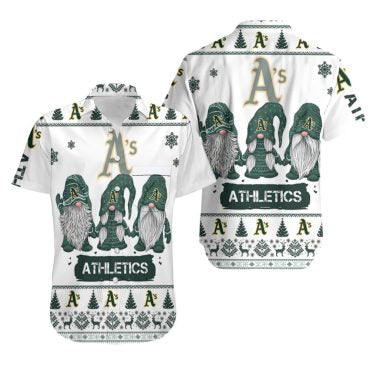 Oakland Athletics Ugly Sweatshirt 3D Hawaiian Shirt
