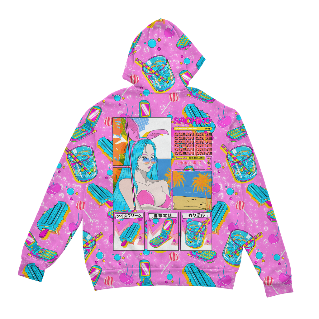 Ocean Drive Zip Up Hoodie
