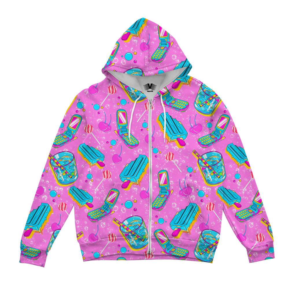 Ocean Drive Zip Up Hoodie
