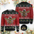Oh Christmas Bee Beekeeping Ugly Christmas Sweater