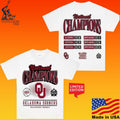 Oklahoma 2026 World Series Champions Schedule T-shirt