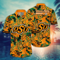 Oklahoma State Cowboys NCAA Hawaiian Shirt Sunsets Aloha Shirt