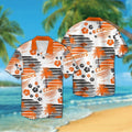 Oklahoma State Cowboys Short Sleeve Button Up Tropical Hawaiian Shirt VER018