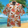 Oklahoma State Cowboys Short Sleeve Button Up Tropical Hawaiian Shirt VER02