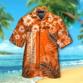 Oklahoma State Cowboys Short Sleeve Button Up Tropical Hawaiian Shirt VER07