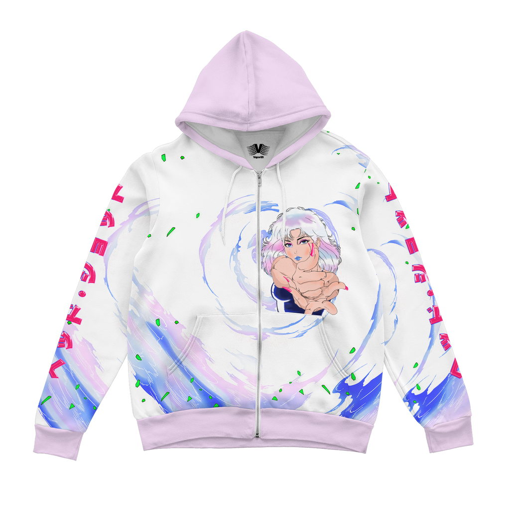 One Shot Zip Up Hoodie