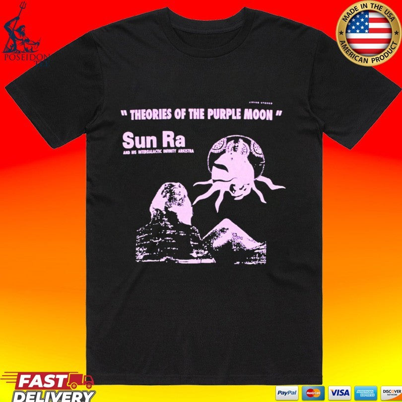 Orchard Theories Of The Purple Moon Sun Ra T-shirt