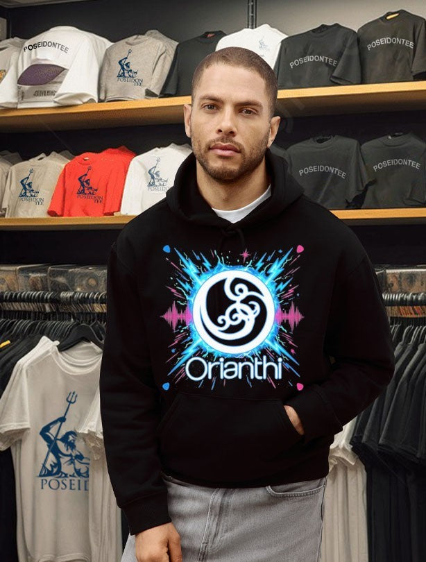 Orianthi Neon Bolt Logo T-shirt