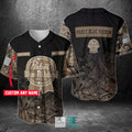 Pabst Blue Ribbon Your Name Hunting Baseball Jersey