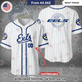 Parramatta Eels Custom Baseball Jersey