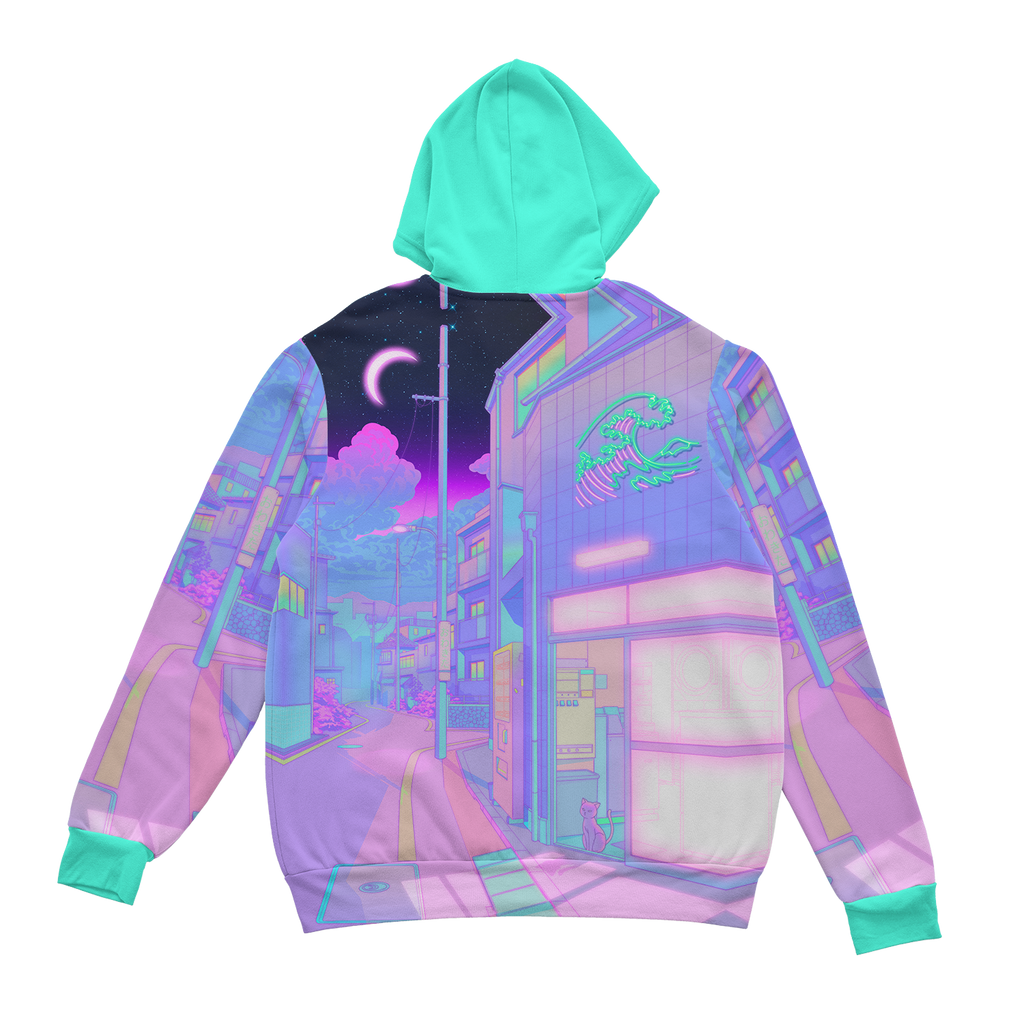 Pastel Drive Zip Up Hoodie