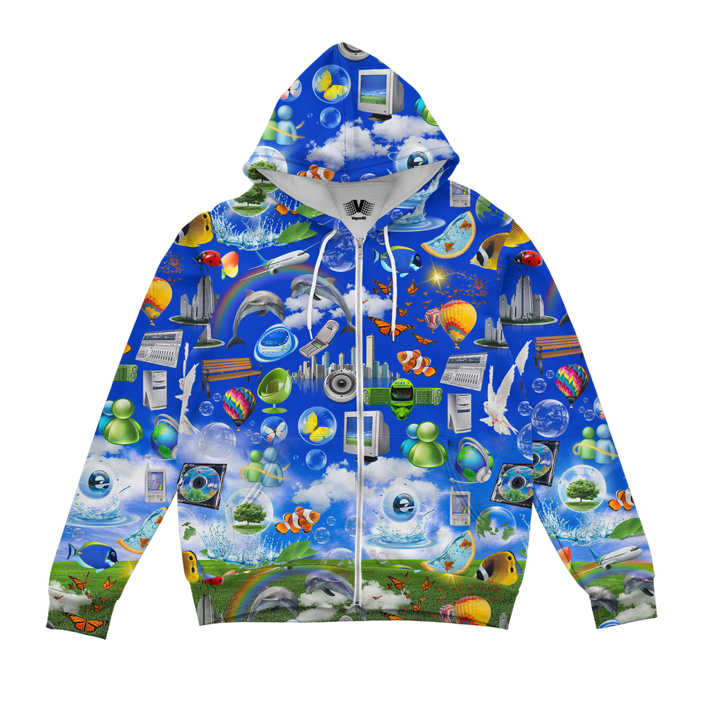 Frutiger Iconic Zip Up Hoodie