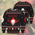 Pennywise IT Clown Ugly Christmas Sweater