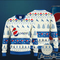 Pepsi Santa Hat Christmas Ugly Christmas Sweater, Hoodie, Zip Hoodie, Bomber Jacket