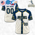HOT Customized ACT Brumbies Super Rugby Baseball Jersey