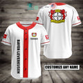 BEST Personalized Bayer Leverkusen Custom Baseball Shirt