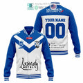 BEST Personalized Canterbury Bankstown Bulldogs Laundy Hotels Baseball Jacket