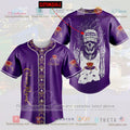 HOT Crown Royal hip hop skull Custom Name Baseball Jersey Shirt