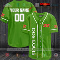 HOT Dos Equis Custom Name Baseball Jersey Shirt