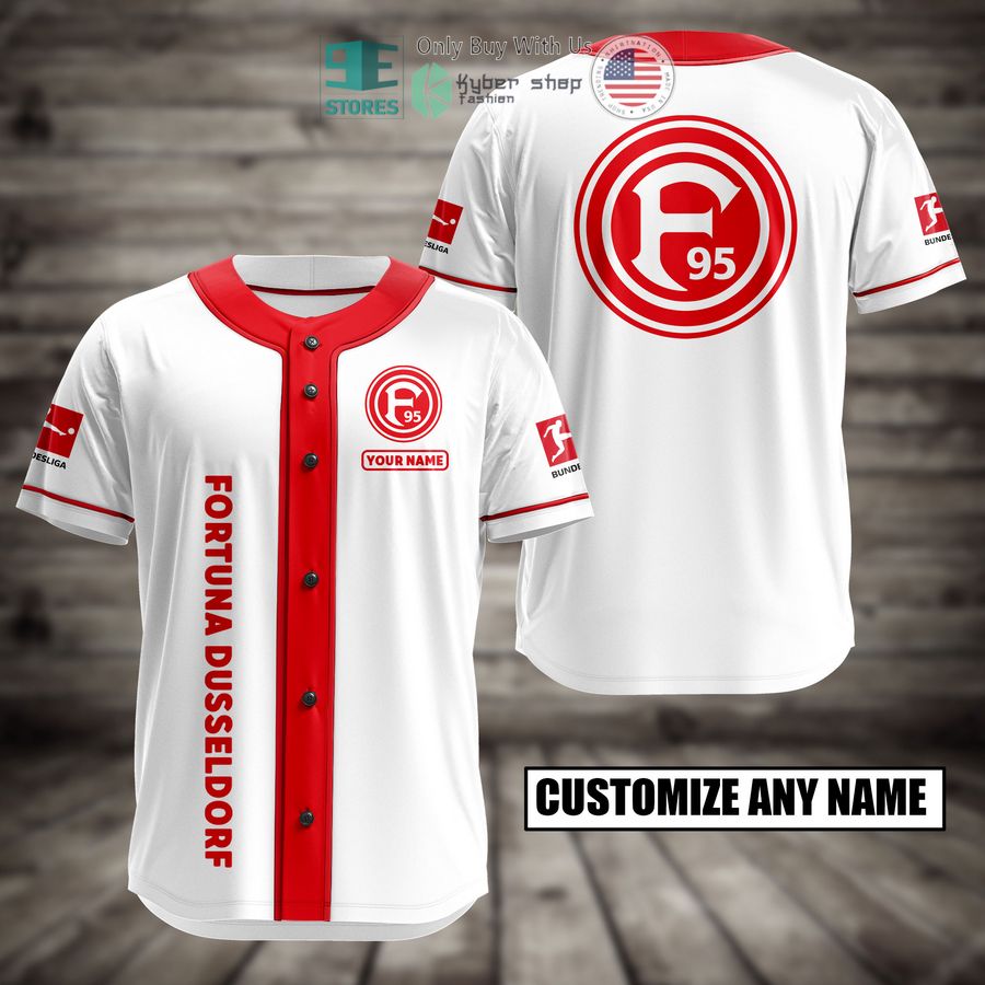 BEST Personalized Fortuna Dusseldorf Custom Baseball Shirt