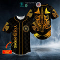BEST Personalized Gungnir Spear Of Odin Ravens Viking Tattoo Custom Baseball Jersey