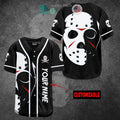 BEST Personalized Jason Voorhees Face Baseball Jersey