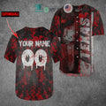 BEST Personalized Leatherface Texas Blood Baseball Jersey