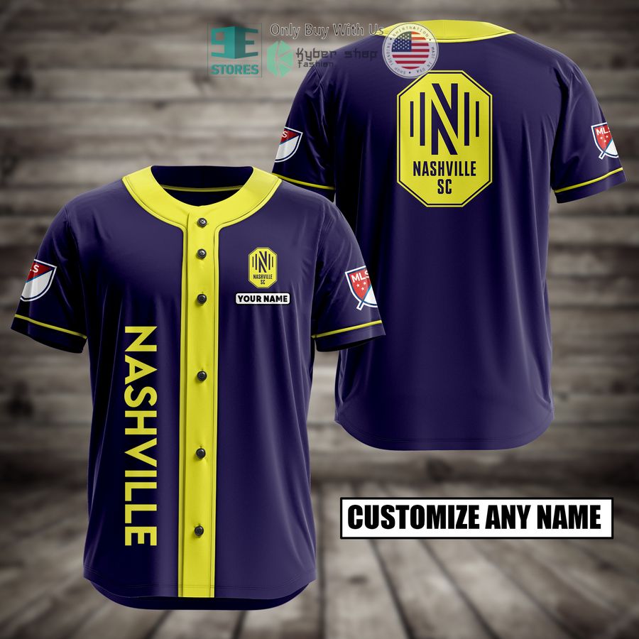 BEST Personalized Nashville Custom Baseball Shirt