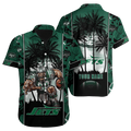 Personalized New York Jets Tropical Paradise Hawaiian Shirt