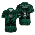 Personalized New York Jets Tropical Silhouette Hawaiian Shirt