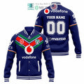 BEST Personalized New Zealand Warriors Vodafone Baseball Jacket
