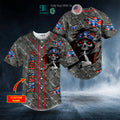BEST Personalized Patriotism CSA US Flag Shh Skull Custom Baseball Shirt