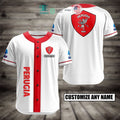 BEST Perugia Custom Name Baseball Jersey