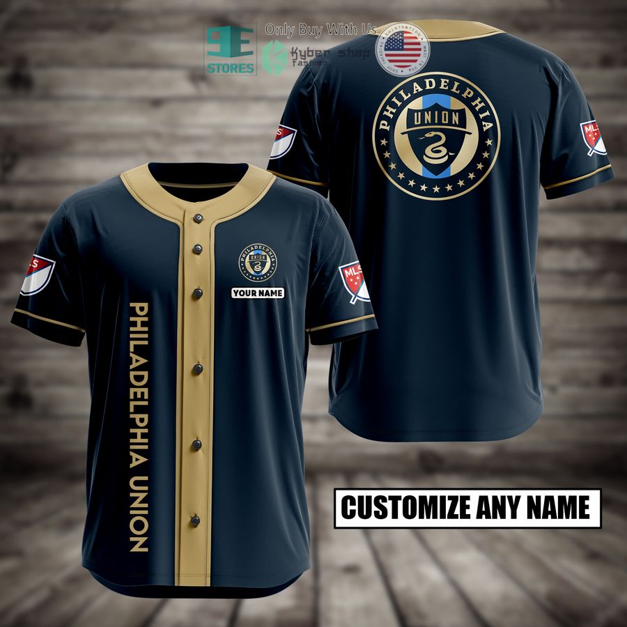 BEST Personalized Philadelphia Union Custom Baseball Shirt