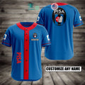 BEST Pisa Custom Name Baseball Jersey