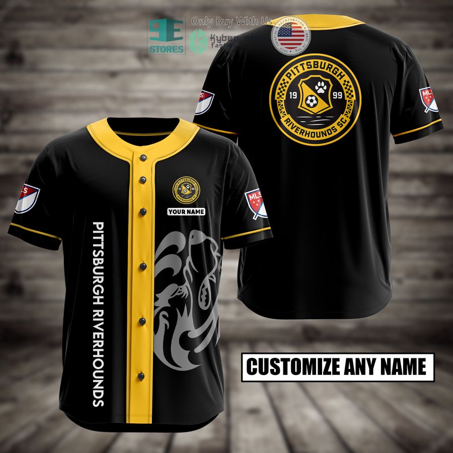 BEST Personalized Pittsburgh Riverhounds Custom Baseball Shirt