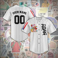 BEST Personalized Un Verano Sin Ti Bad Bunny Striped Baseball Jersey
