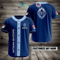 BEST Personalized Vancouver Whitecaps Custom Baseball Shirt