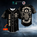 BEST Personalized Viking Son Of Odin Valhalla Skull Custom Baseball Shirt