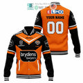 BEST Personalized Wests Tigers Brydens Lawyers Baseball Jacket
